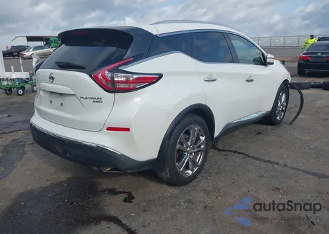 2018 Nissan Murano Platinum из США, поврежденный, VIN 5N1AZ2MH8JN198087